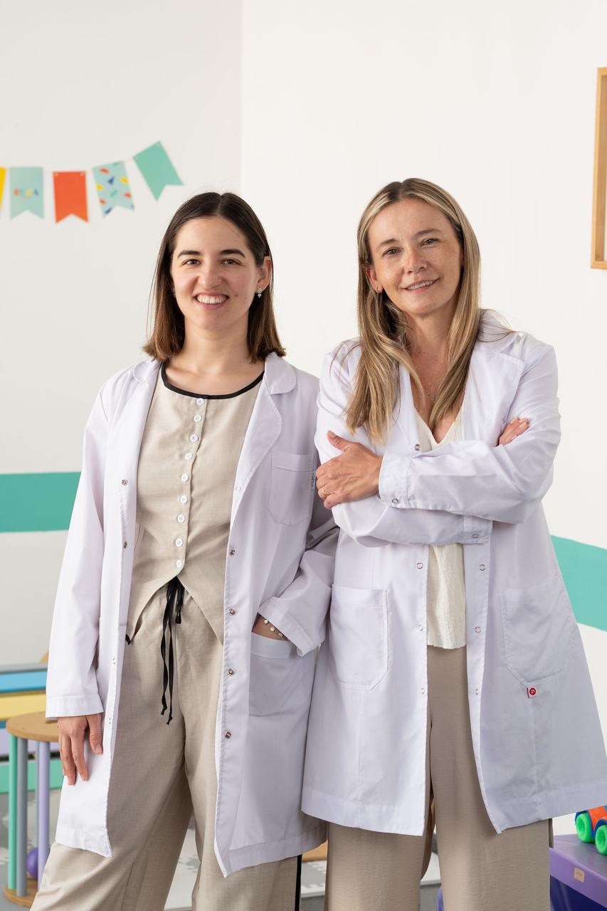 Patricia Jannello y Soledad Hernández, profesionales de Ruca